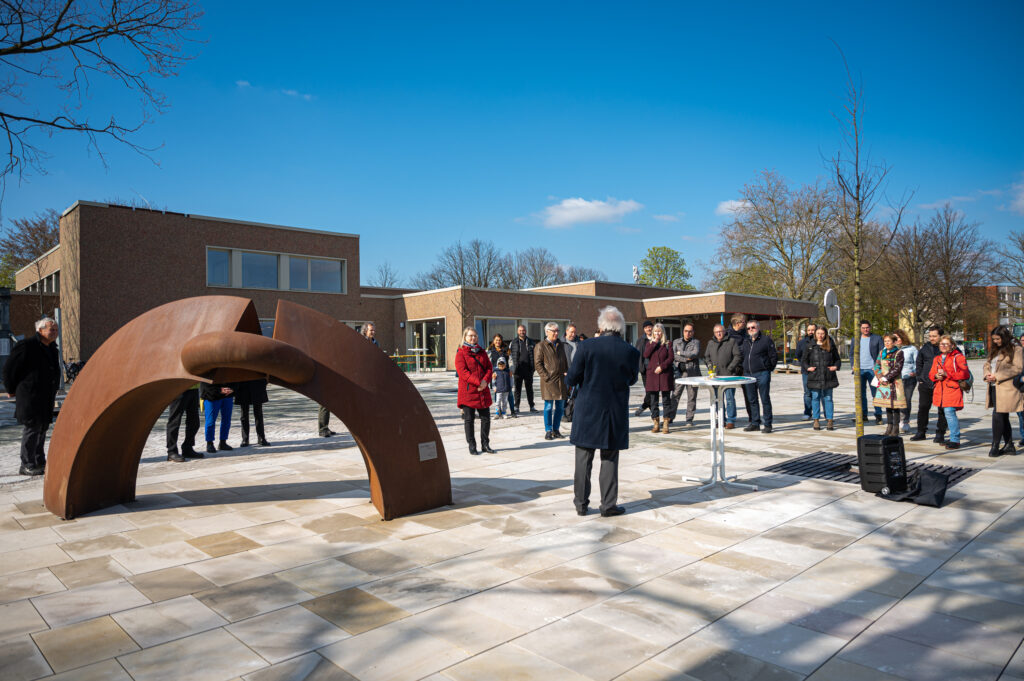 Skulptuereinweihung Bielefeld Baumheide